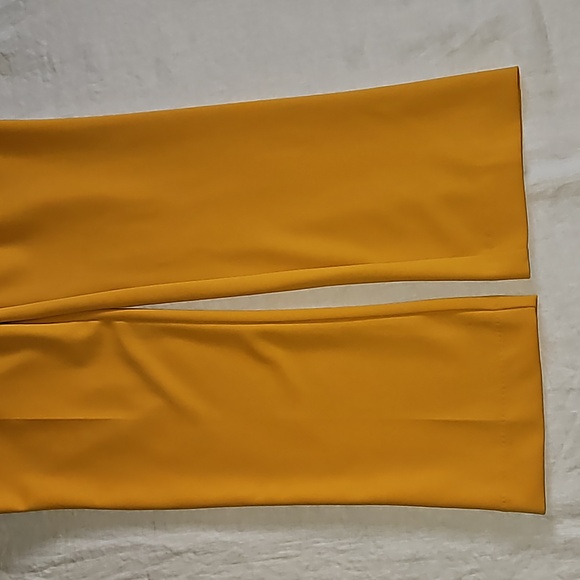 Jules & Leopold mustard casual pants small petite straight leg - Picture 7 of 15